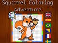 खेल Squirrel Coloring Adventure