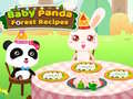 खेल Baby Panda Forest Recipes