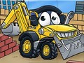 खेल Jigsaw Puzzle: Excavator Buliding