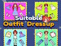 खेल Suitable Outfit Dressup