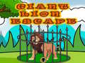 खेल Giant Lion Escape