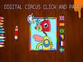 खेल Digital Circus Click and Paint
