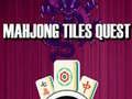 ગેમ Mahjong Tiles Quest