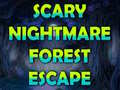 खेल Scary Nightmare Forest Escape
