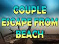 खेल Couple Escape From Beach