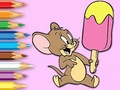खेल Coloring Book: Ice Cream Jerry