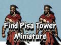 खेल Find Pisa Tower Miniature