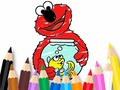 खेल Coloring Book: Elmo New Friend