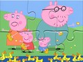 ગેમ Jigsaw Puzzle: Peppa Pig Feed Ducks