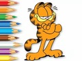 खेल Coloring Book: Garfield Hamburger