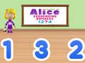 खेल World of Alice  Sequencing Numbers