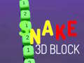 खेल Snake 3D Block
