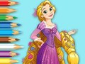 खेल Coloring Book: Princess Rapunzel