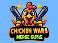 खेल Chicken Wars Merge Guns