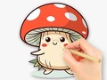 खेल Coloring Book: Mushroom