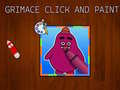 खेल Grimace Click and Paint