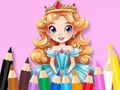 खेल Coloring Book: Flower Princess
