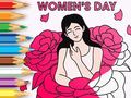 खेल Coloring Book: Women's Day