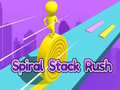 खेल Spiral Stack Rush