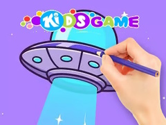 खेल Coloring Book: Spaceship In Planet