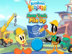खेल Bugs Bunny Builders Dump Truck Pile Up