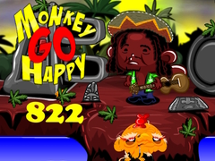 ગેમ Monkey Go Happy Stage 822