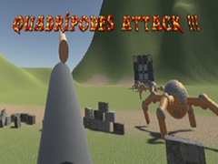 खेल Quadripodes Attack