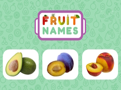 ગેમ Fruit Names