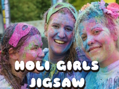 खेल Holi Girls Jigsaw