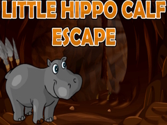 ಗೇಮ್ Little Hippo Calf Escape