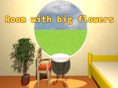 ಗೇಮ್ Room with big flowers