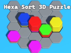 खेल Hexa Sort 3D Puzzle