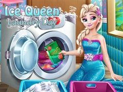 खेल Ice Queen Laundry Day