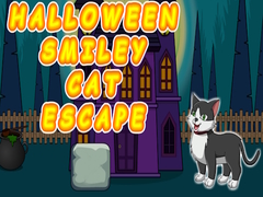 खेल Halloween Smiley Cat Escape