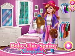 விளையாட்டு Boho Chic Spring Shopping