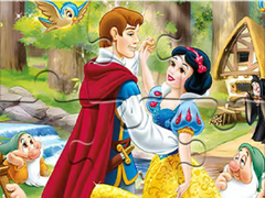 खेल Jigsaw Puzzle: Snow White Dancing