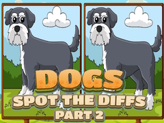खेल Dogs Spot the Diffs Part 2