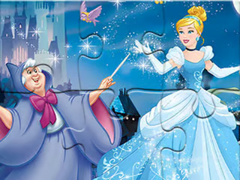 खेल Jigsaw Puzzle: Cinderella Transforms