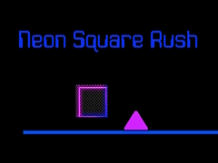 खेल Neon square Rush