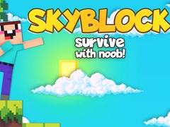 விளையாட்டு Skyblock Survive With Noob!