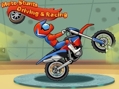 खेल Moto Stunts Driving & Racing