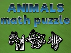 ಗೇಮ್ Animals Math Puzzles
