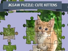 खेल Jigsaw Puzzle Cute Kittens