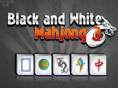 खेल Black and White Mahjong 3