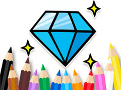 ગેમ Coloring Book: Shining-Diamond