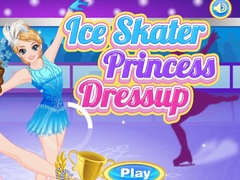 खेल Ice Skater Princess Dressup
