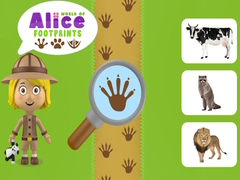 खेल World of Alice Footprints