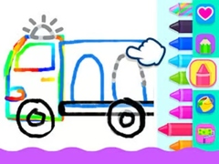 खेल Toddler Drawing: Ambulance