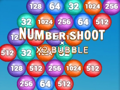 खेल Number Shoot x 2 bubble