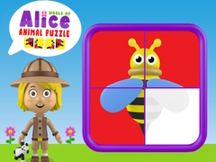 ગેમ World of Alice Animals Puzzle